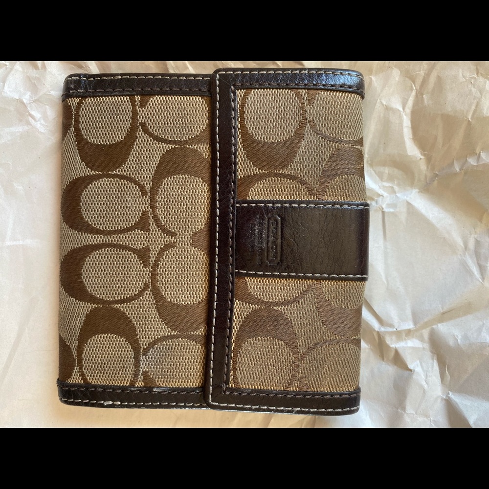 Real coach wallet.